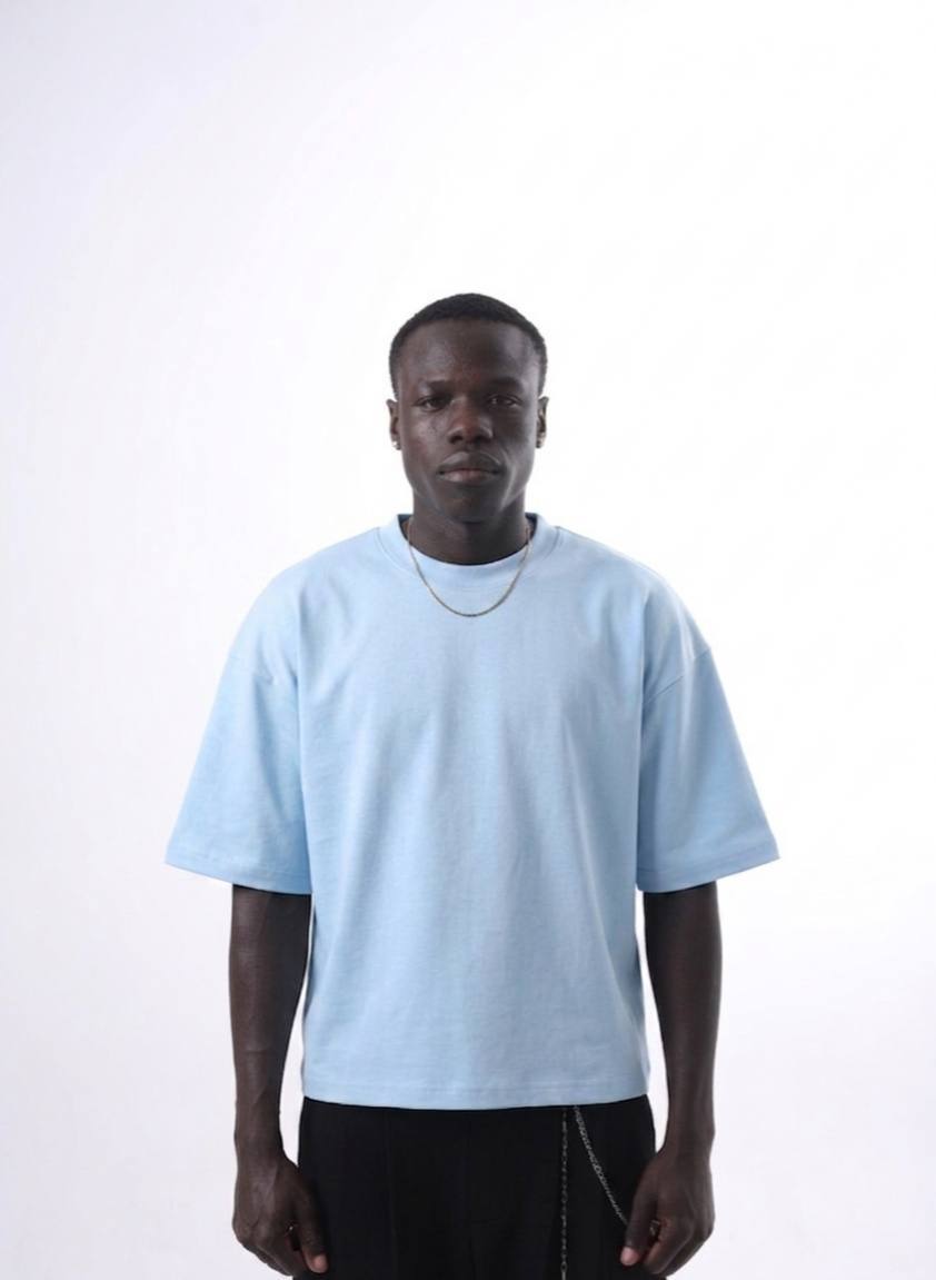 SCARY Basic Box Fit T-Shirt – Premium Turkish Cotton Oversized Tee