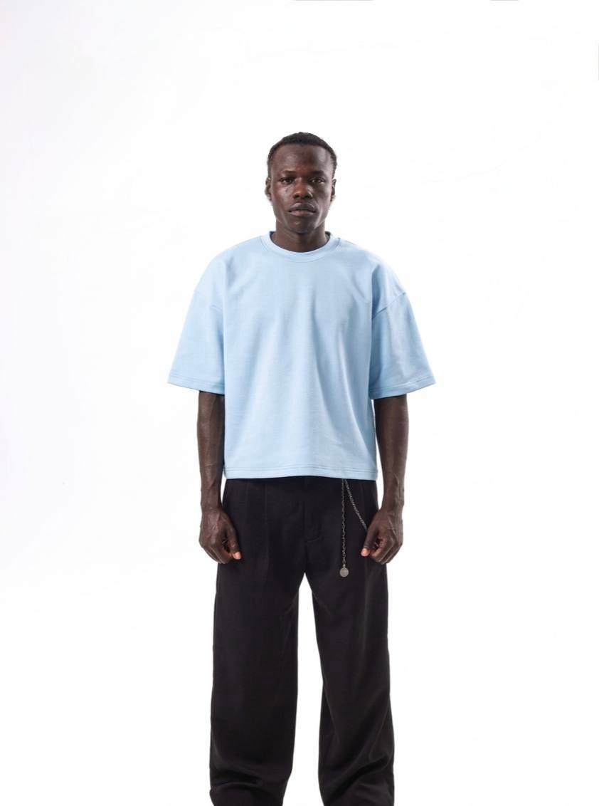 SCARY Basic Box Fit T-Shirt – Premium Turkish Cotton Oversized Tee