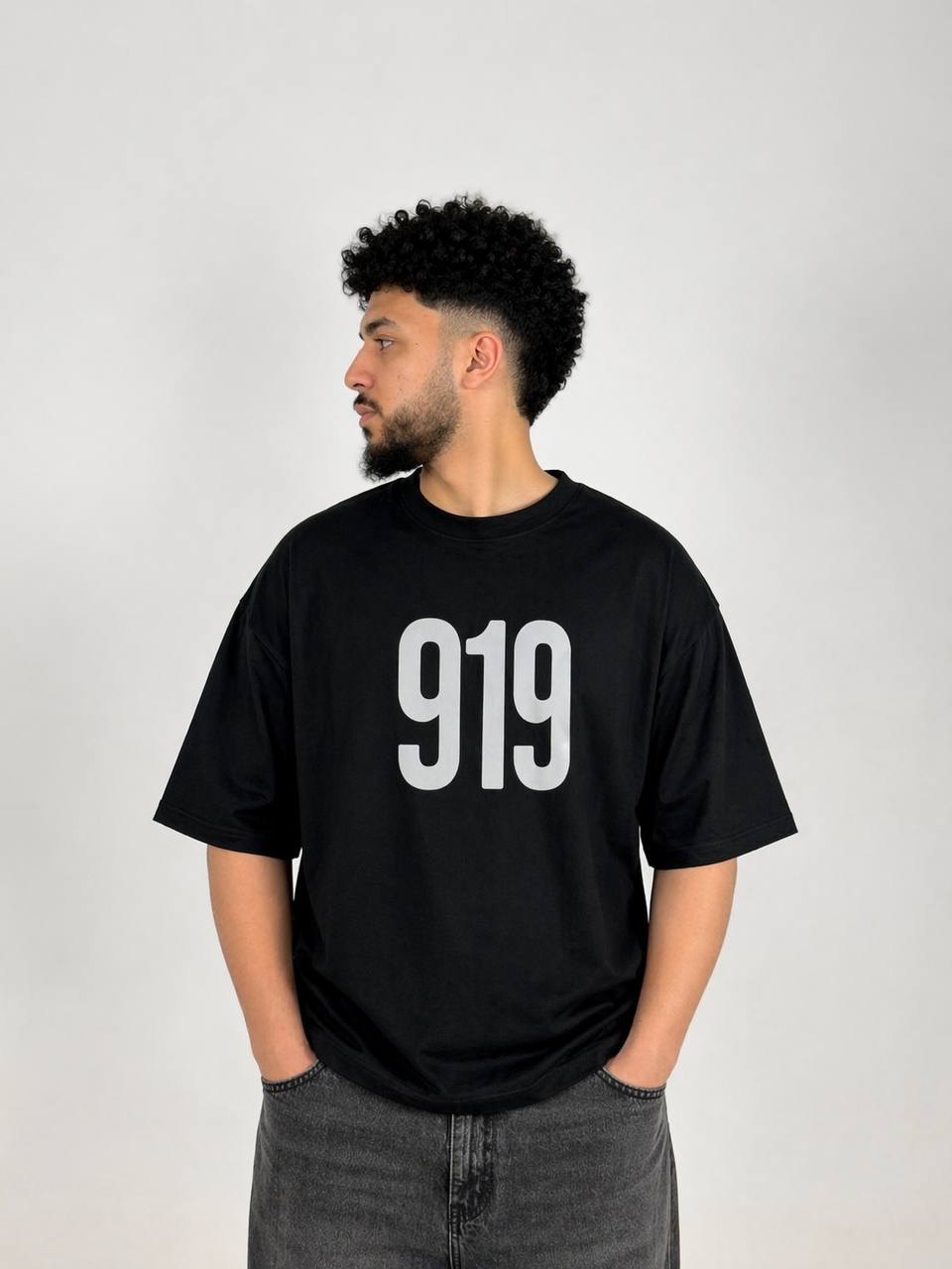 SCARY 919 Oversized T-Shirt – Premium Streetwear Tee