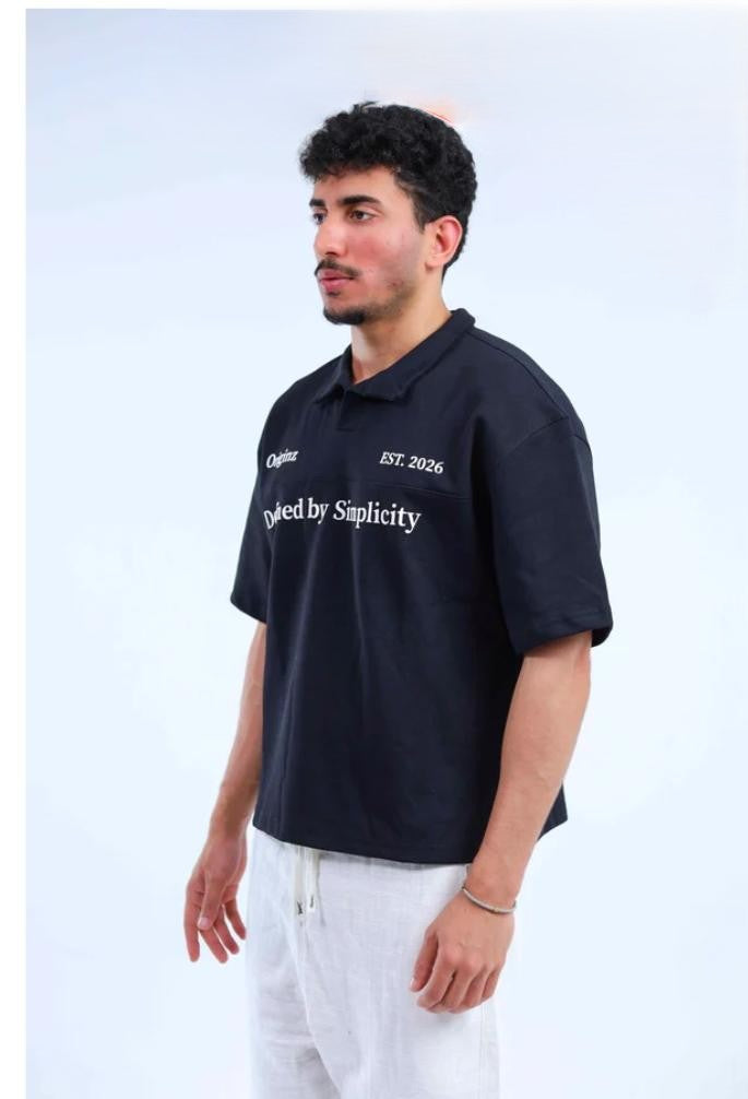 SCARY Oversized Polo T-Shirt – Premium Streetwear Fit