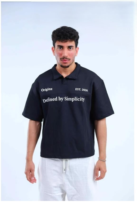 SCARY Oversized Polo T-Shirt – Premium Streetwear Fit