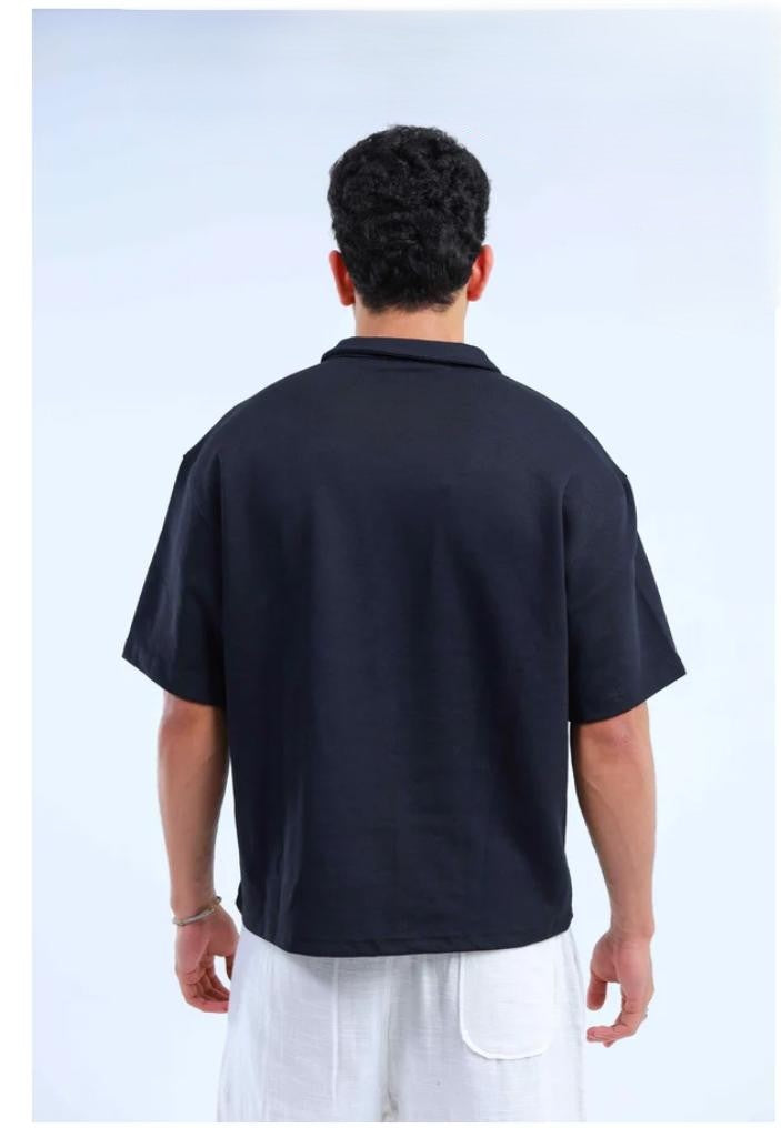 SCARY Oversized Polo T-Shirt – Premium Streetwear Fit
