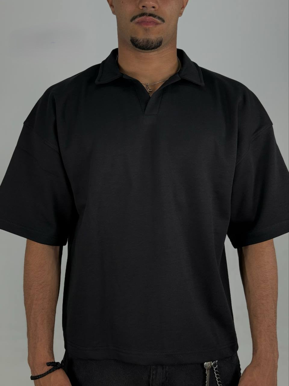 SCARY Oversized Polo T-Shirt – Premium Streetwear Fit