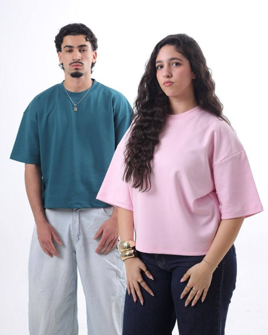 SCARY Basic Box Fit T-Shirt – Premium Turkish Cotton Oversized Tee
