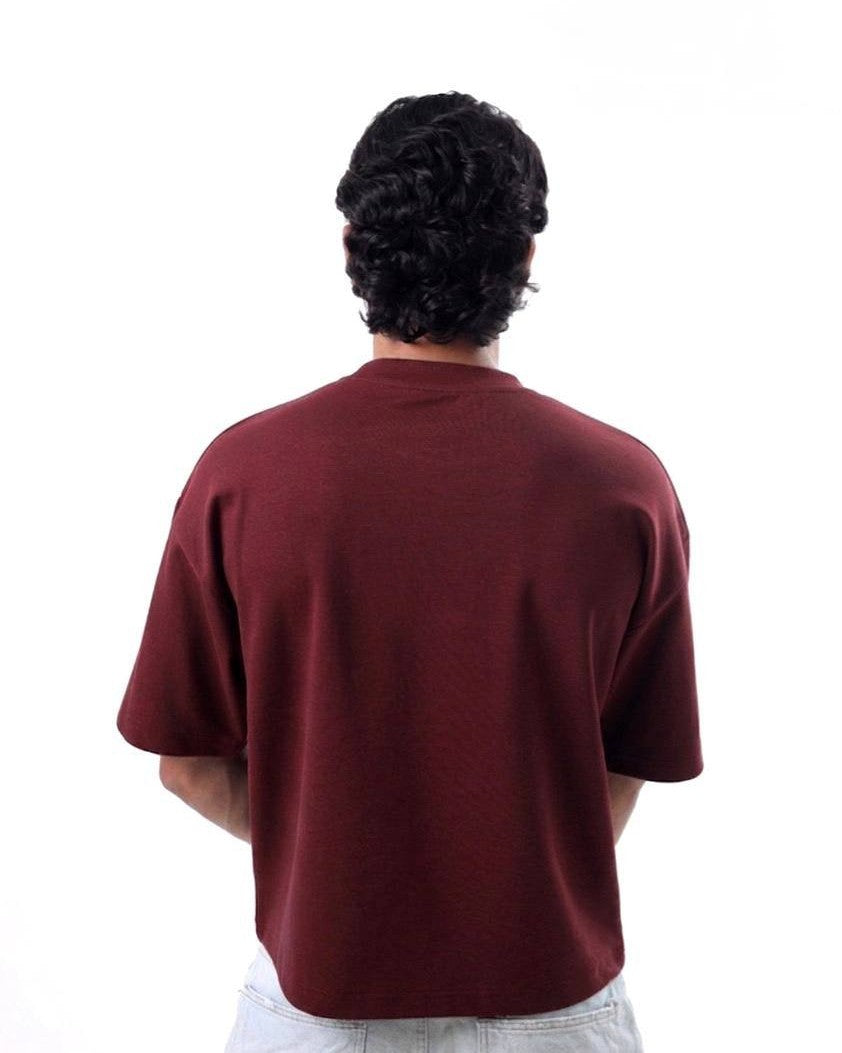 SCARY Basic Box Fit T-Shirt – Premium Turkish Cotton Oversized Tee